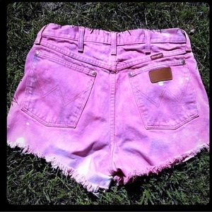 Wrangler jean shorts